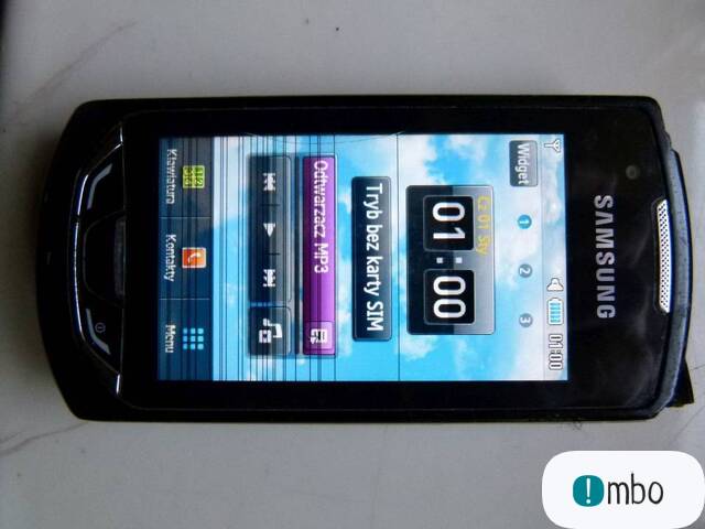 Telefon Samsung GT-S5620 paski na ekranie - 1